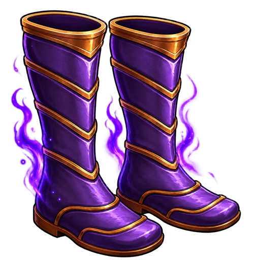 Tier 4 purple boots